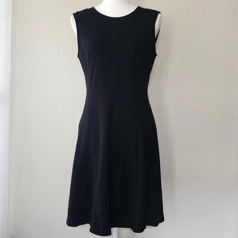 Theory Black Sleeveless Dress Size 8